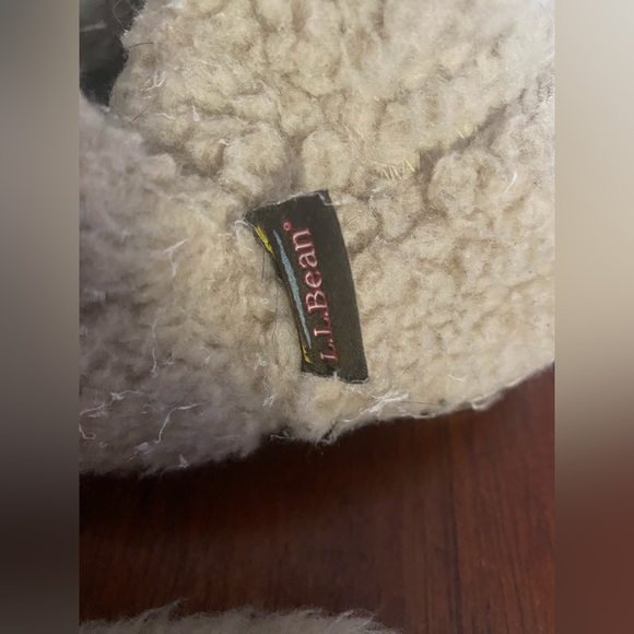 LL Bean Cozy Slipper Booties, Pile Fleece - Picture 2 of 5